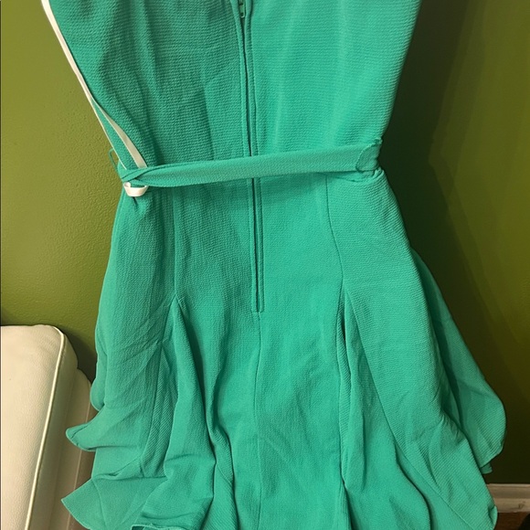 B Darlin Teal Sleeveless Dress - Picture 6 of 10